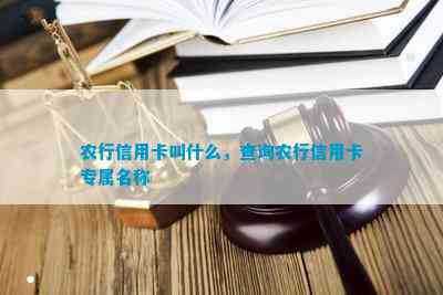 开元体育农行信用卡叫什么查询农行信用卡专属名称(图1)
